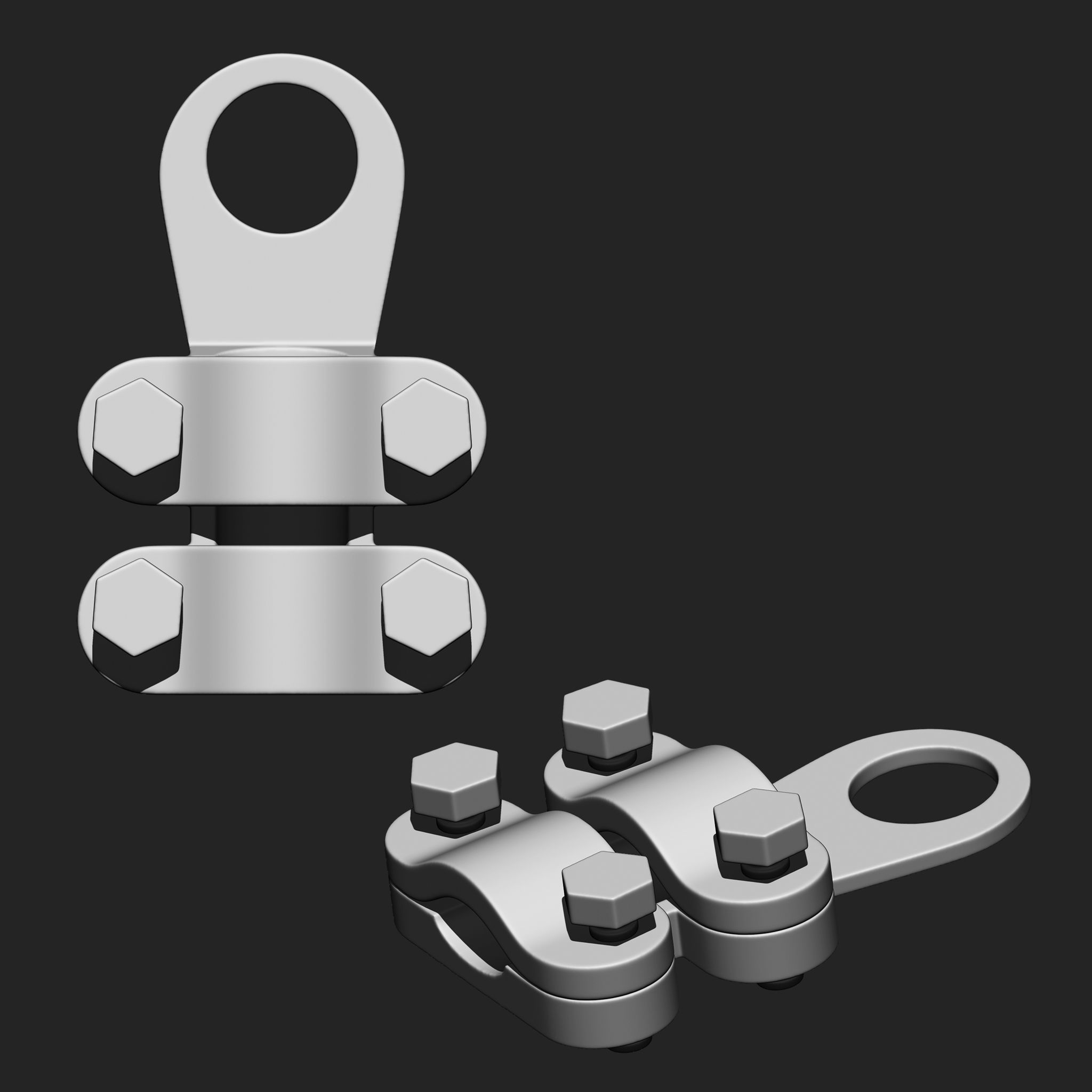 Lugs IMM Brush Pack 14 in One 3D model_1