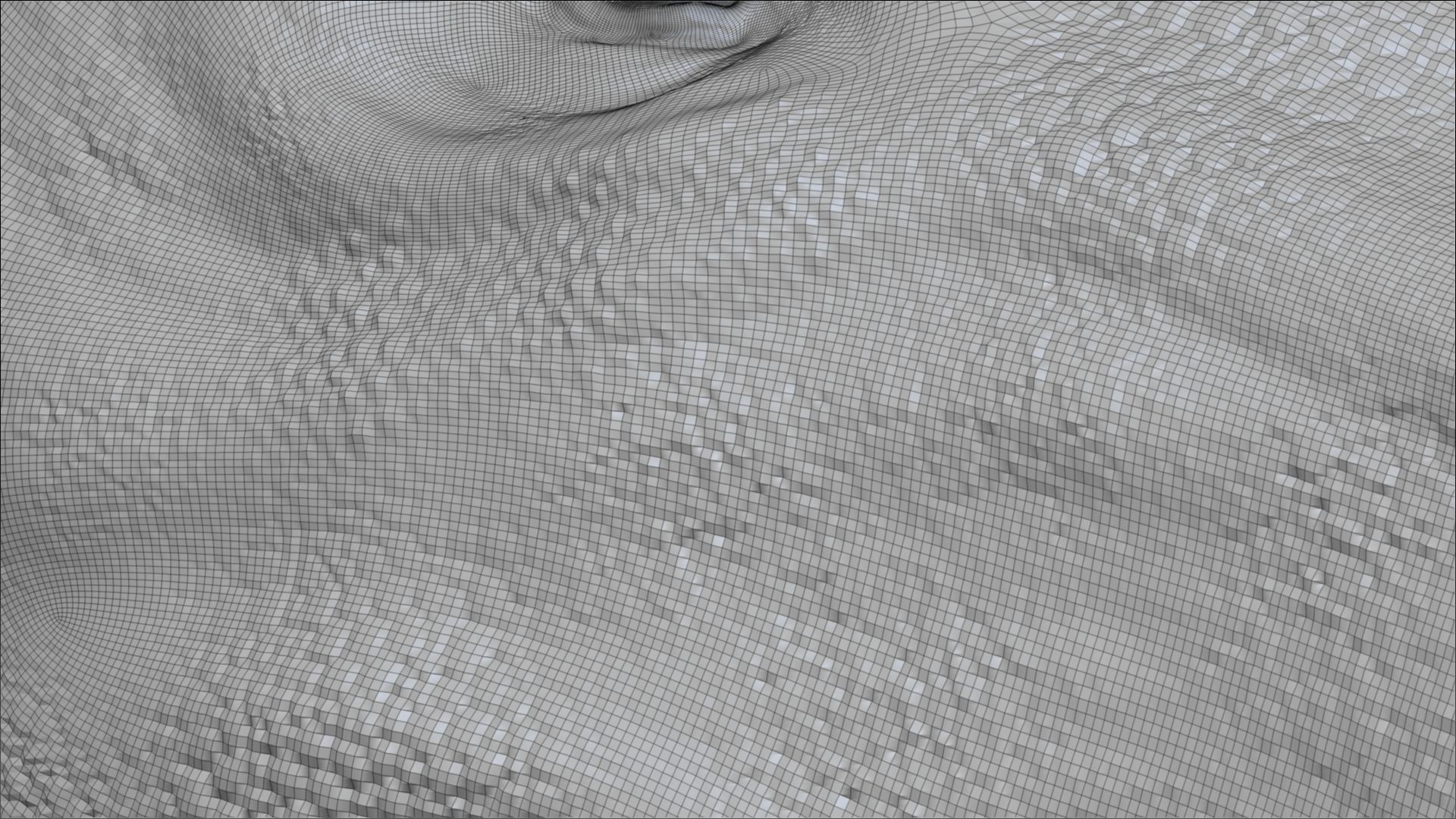 Dinosaur Shantungosaurus Sculpt Project 3D model_11