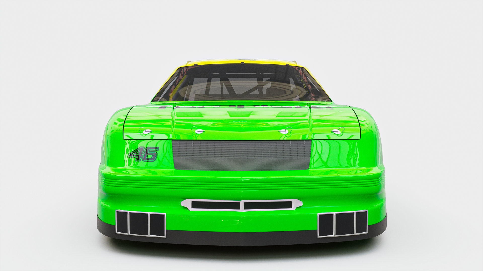 1990 Chevy Lumina - Stock Car 3D model_8