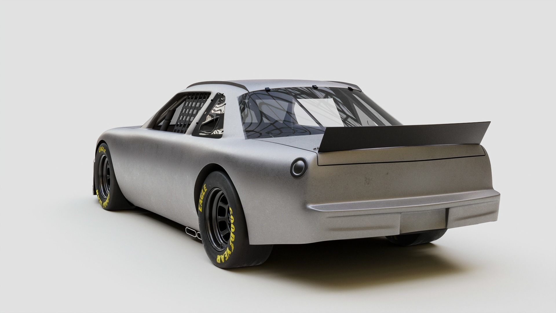 1990 Chevy Lumina - Stock Car 3D model_4