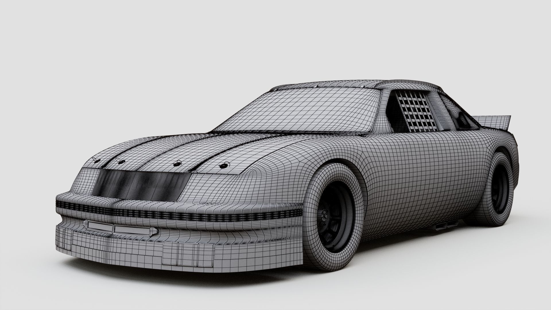 1990 Chevy Lumina - Stock Car 3D model_18