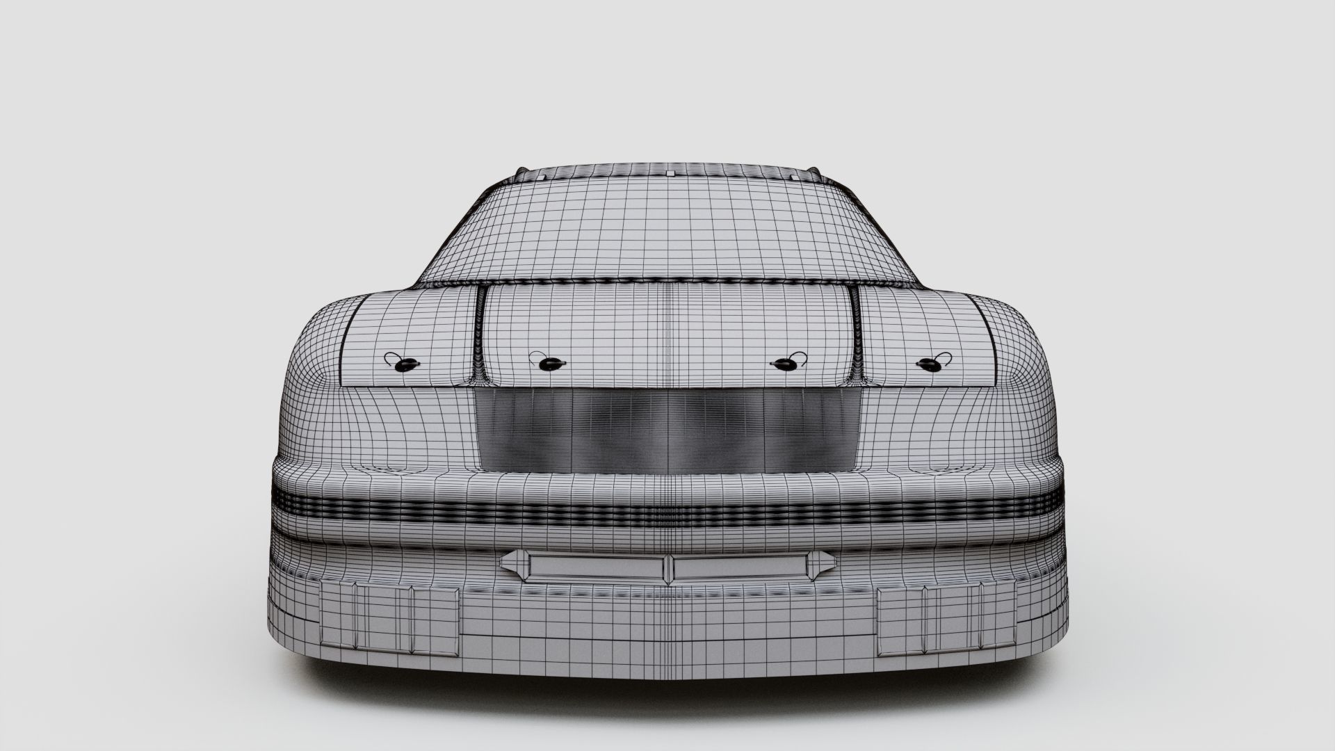 1990 Chevy Lumina - Stock Car 3D model_19