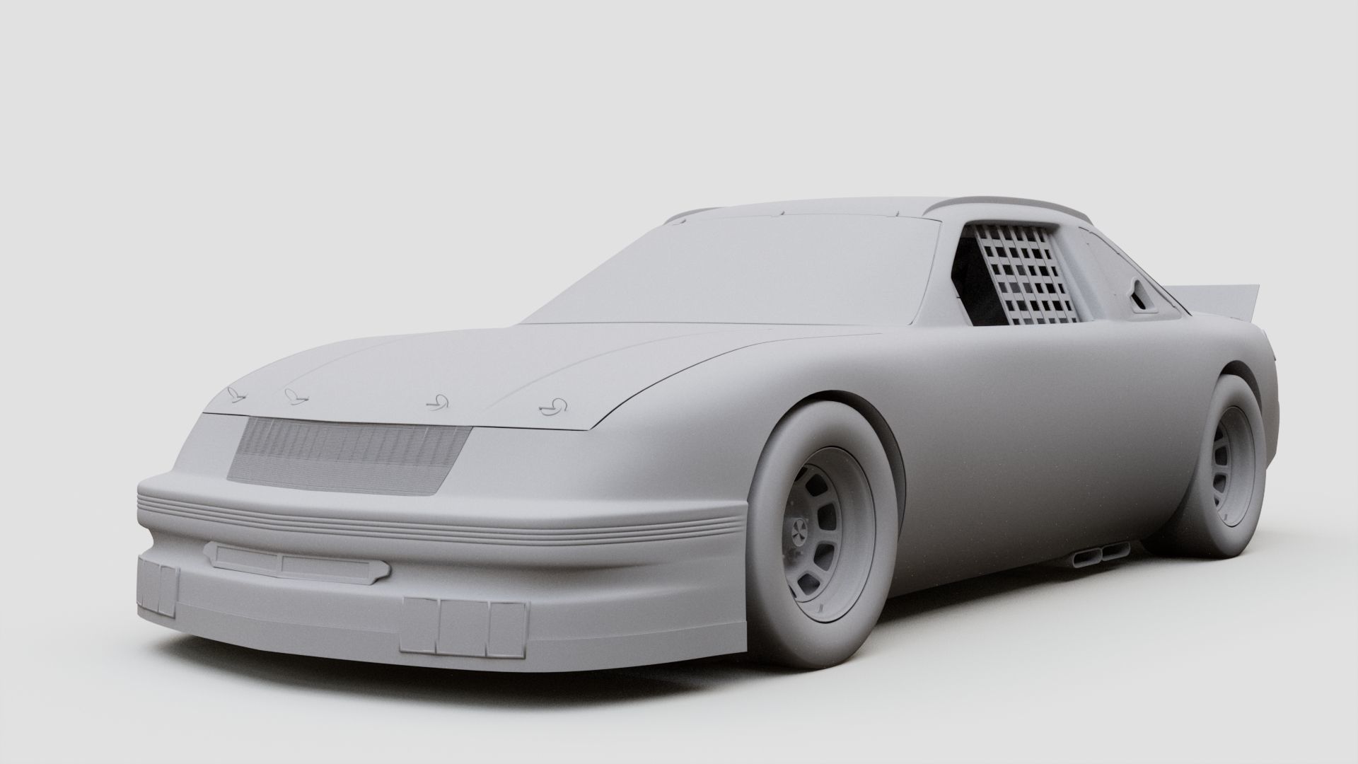 1990 Chevy Lumina - Stock Car 3D model_13