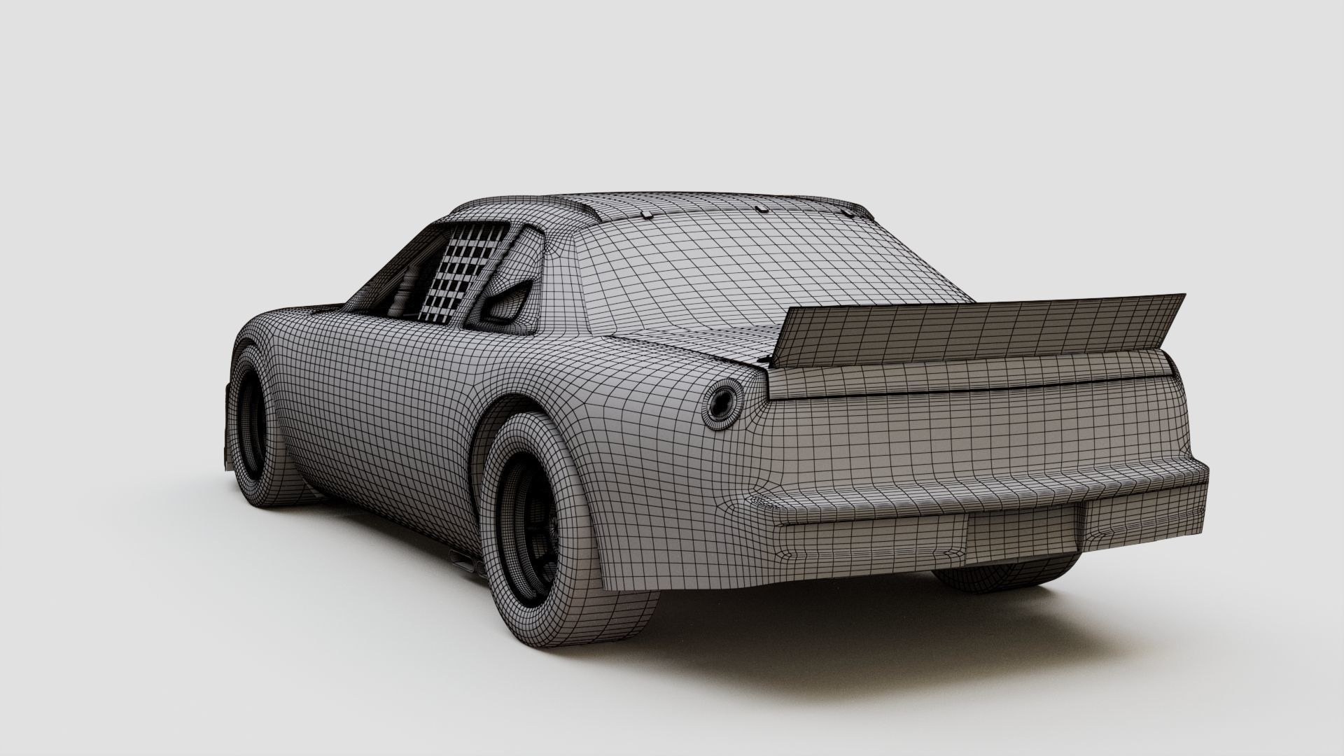 1990 Chevy Lumina - Stock Car 3D model_20