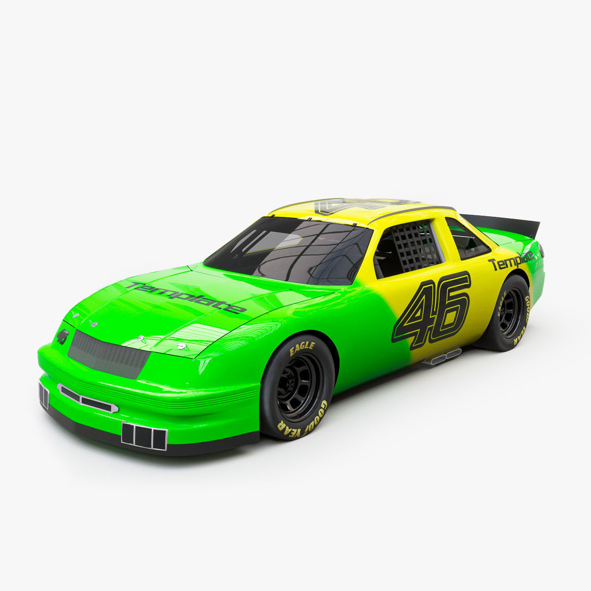 1990 Chevy Lumina - Stock Car 3D model_6