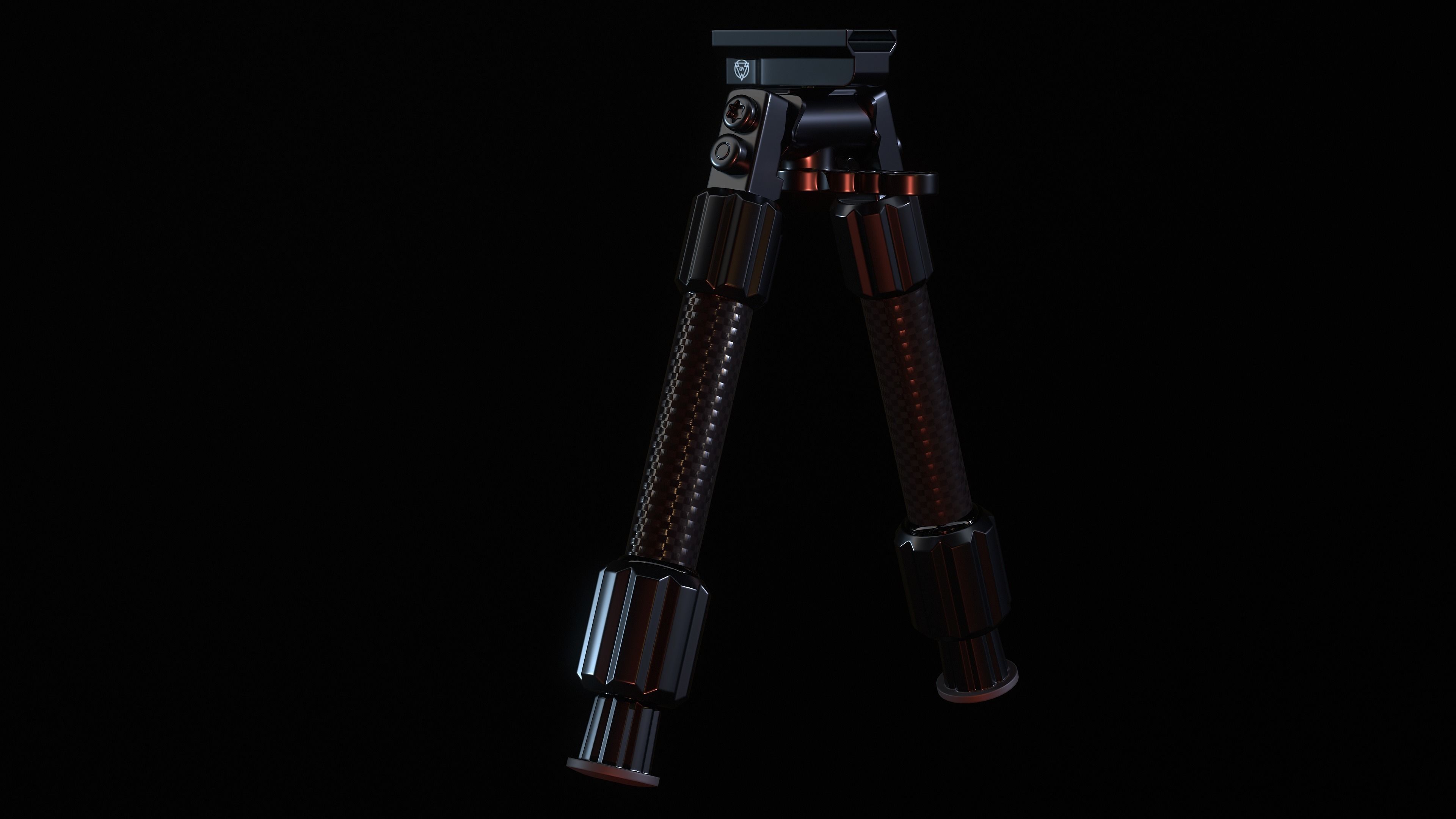 Multi Caliber Sniper Rifle Low-poly 3D model_20