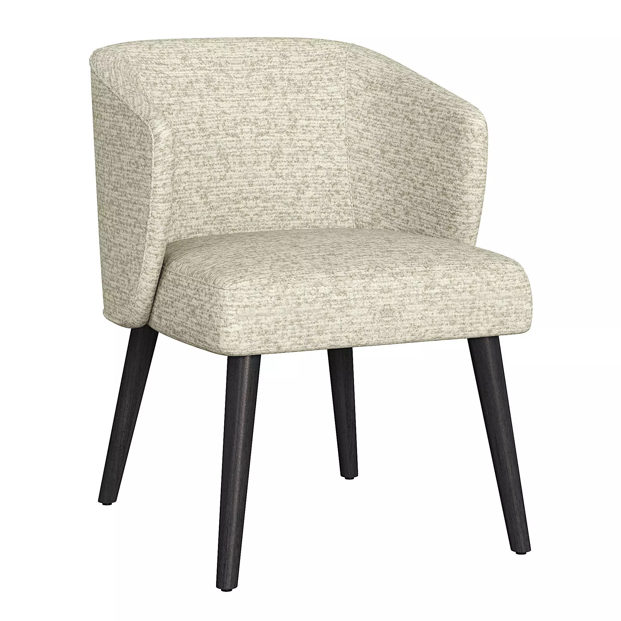 Ariana Dining Arm Chair 3D model