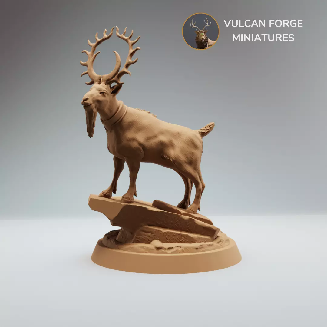 The Eclipse Ibex 32mm Scale Pre-Supported 3D Print model Free 3D print model