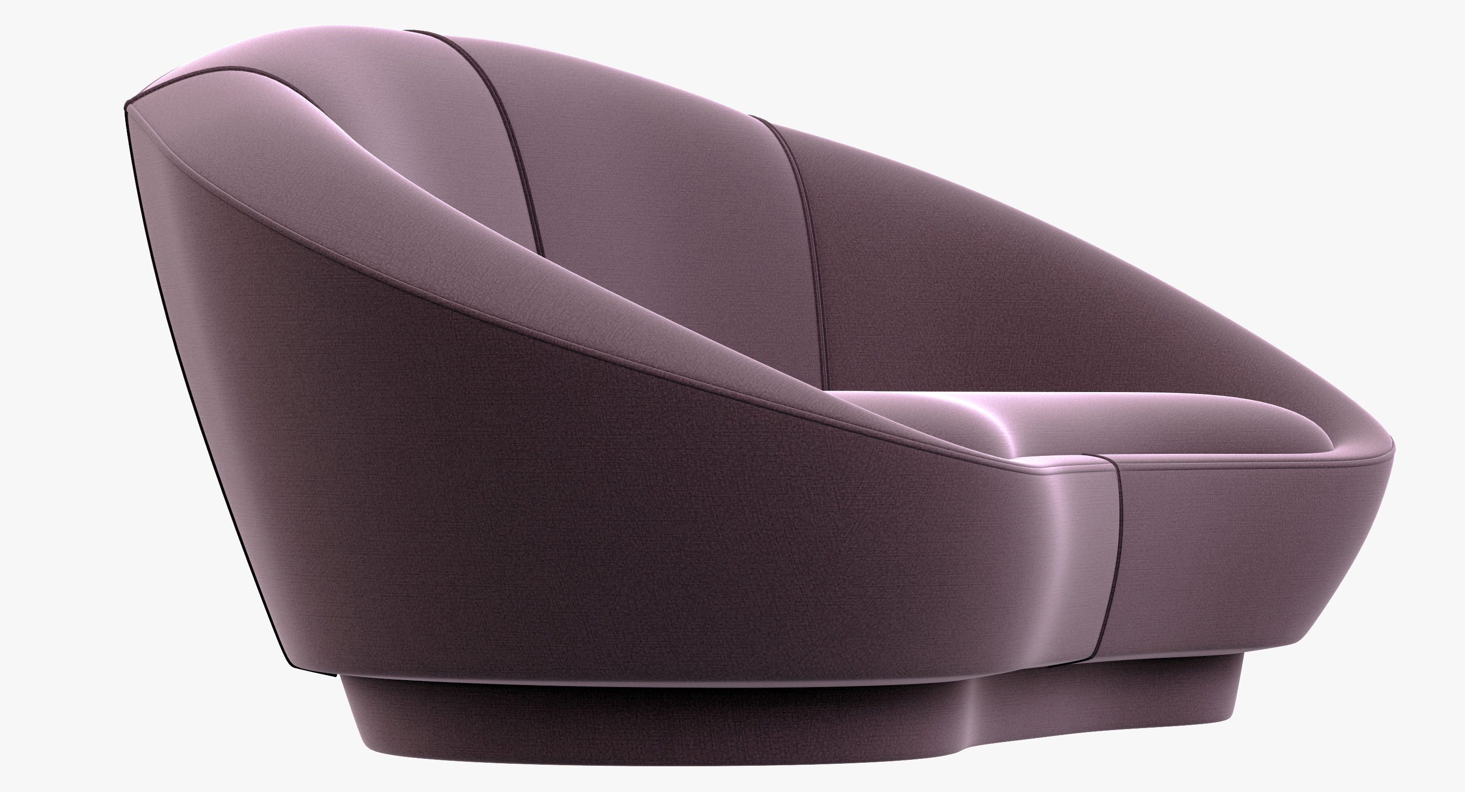 Baxter Janette Sofa 3D model_2