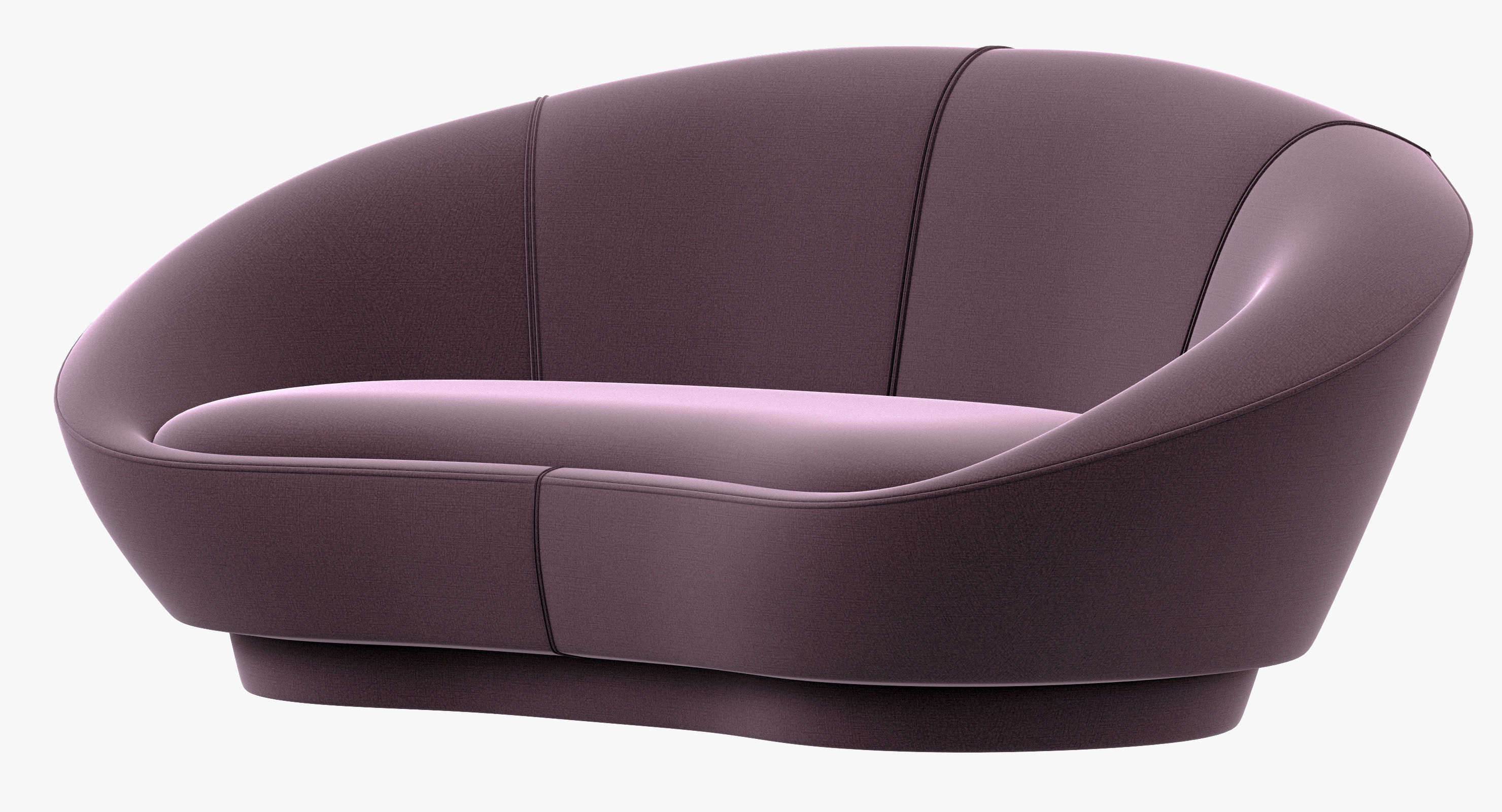 Baxter Janette Sofa 3D model_5