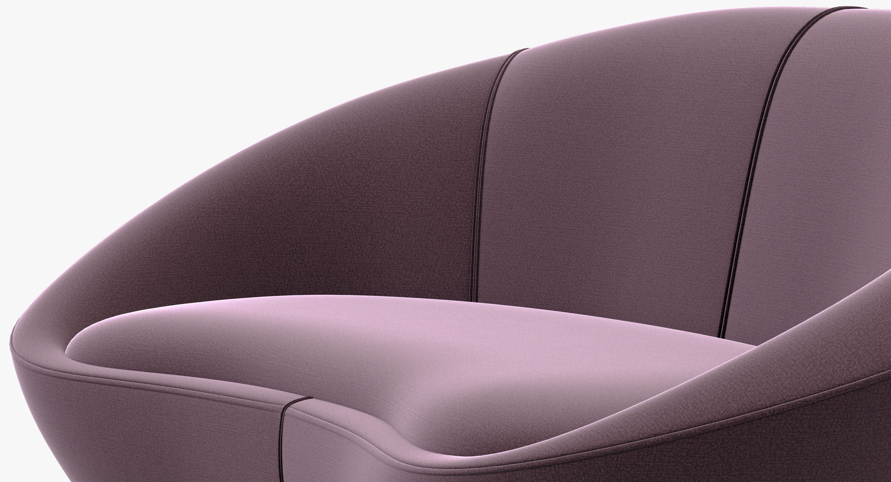 Baxter Janette Sofa 3D model_3