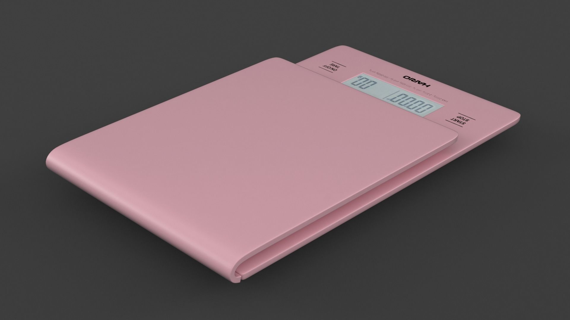 Kitchen Scale 3D model_3