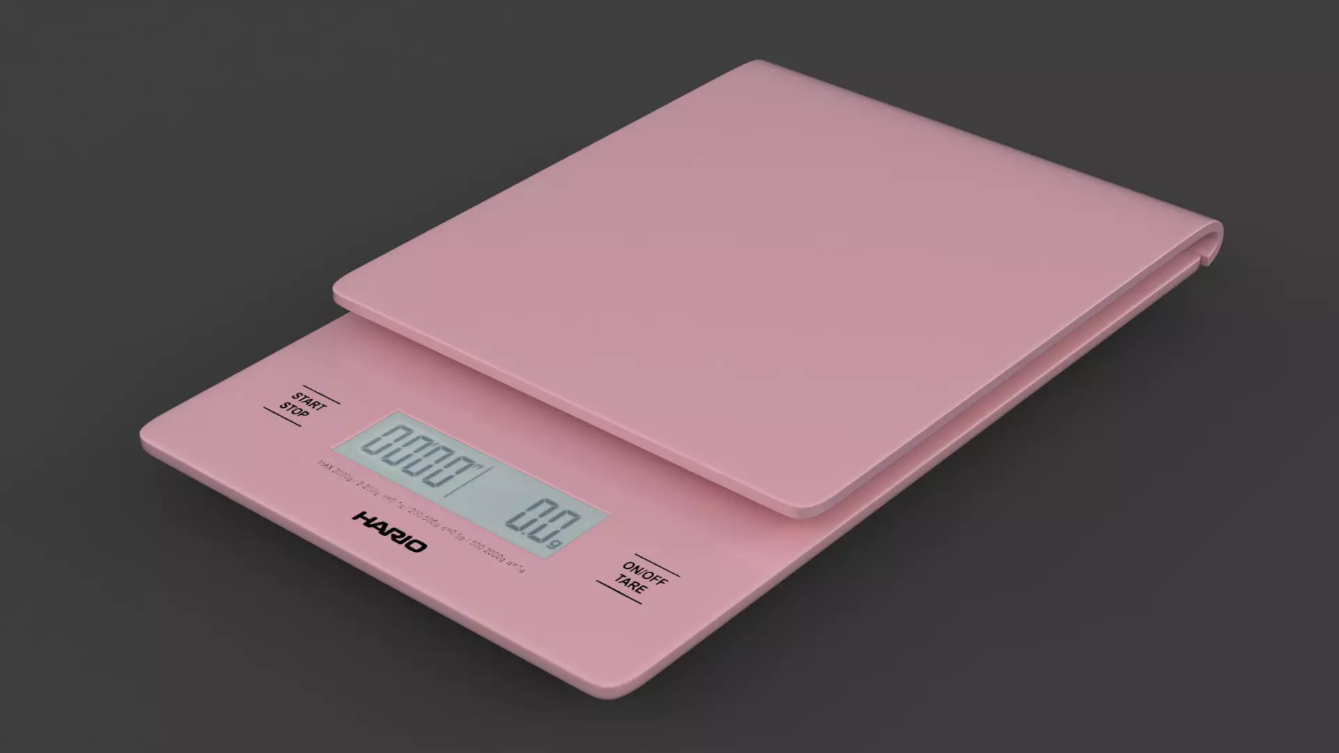 Kitchen Scale 3D model_0