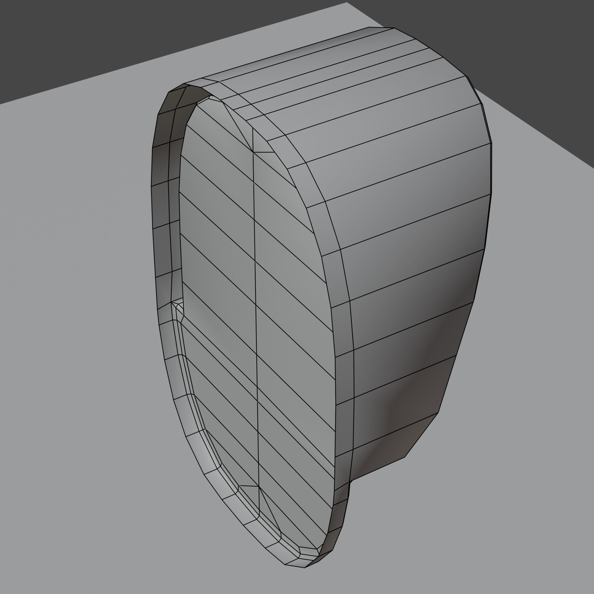 Rust PayPhone Low-poly 3D model_3