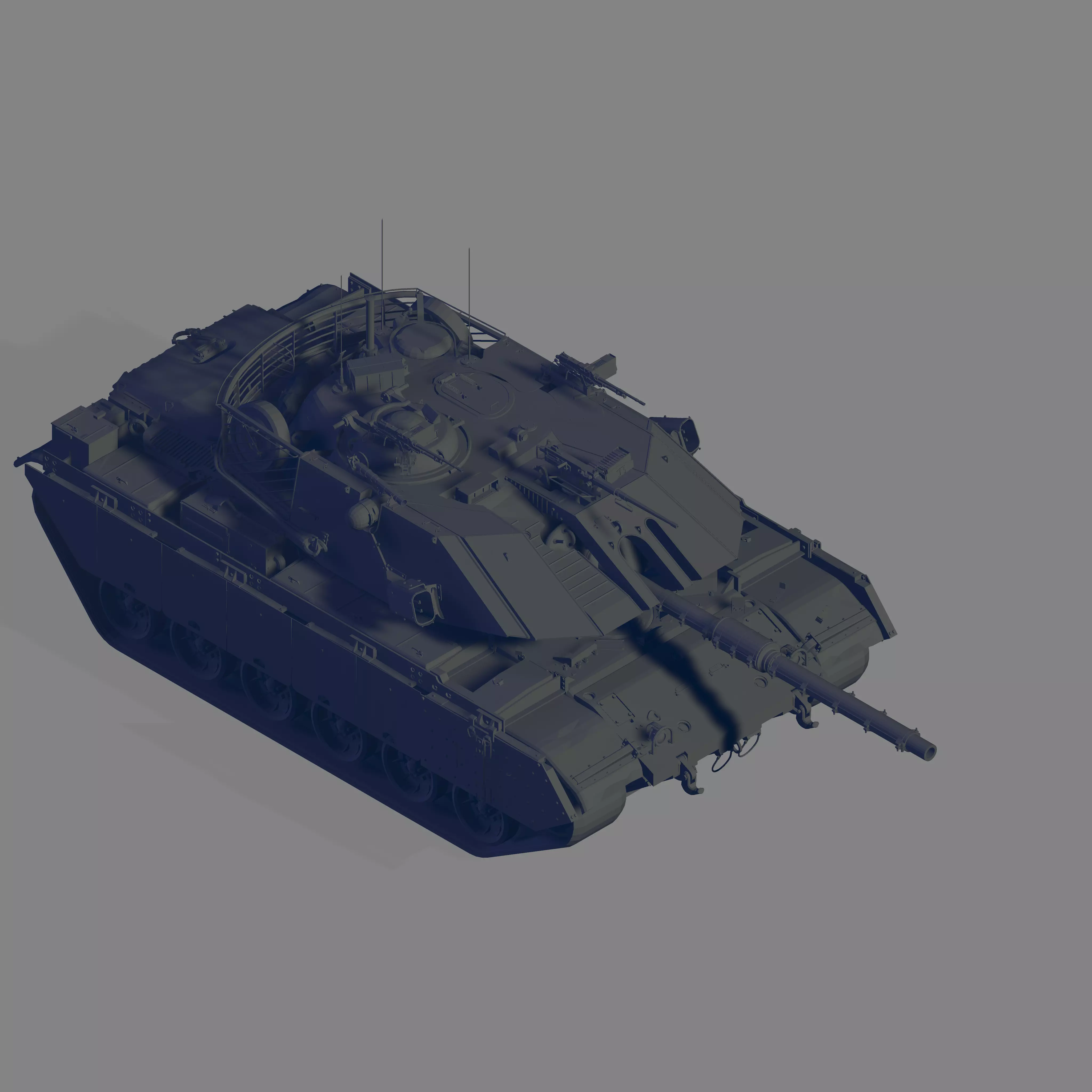 Magach 7C 3D model_0