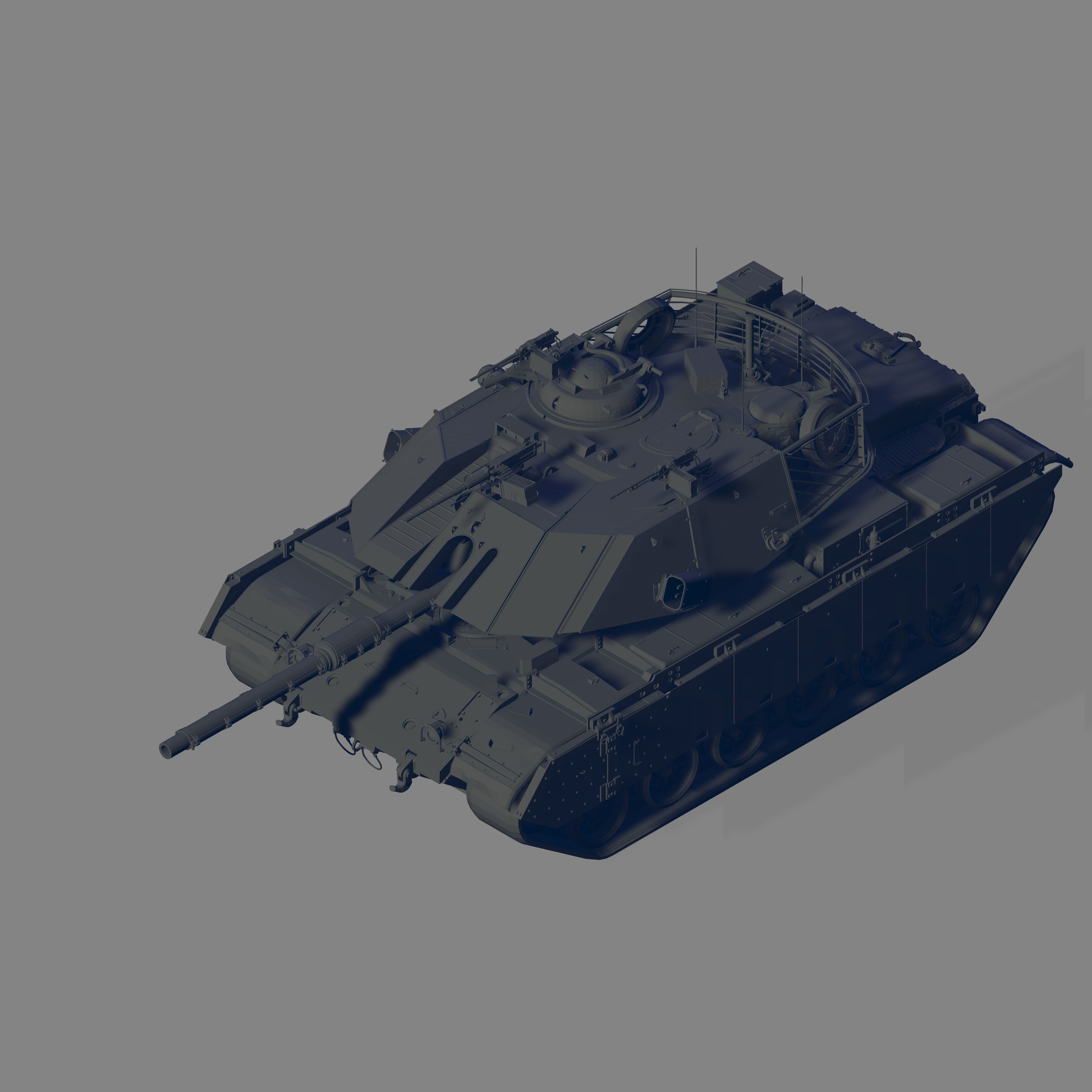 Magach 7C 3D model_1