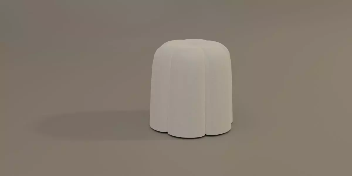 Pouf 3D 3D model_0