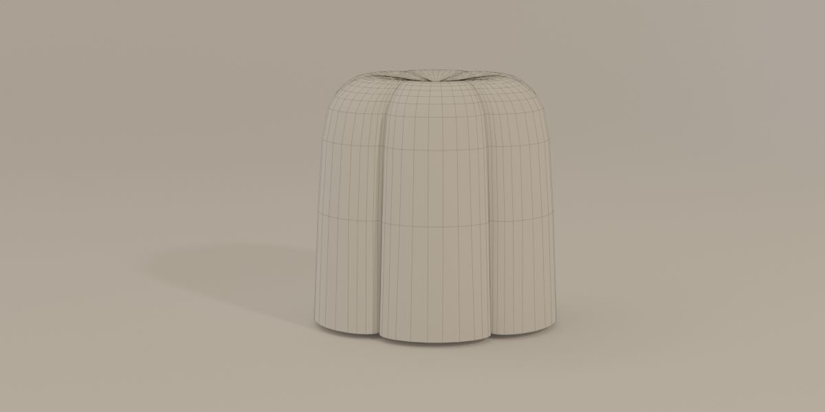 Pouf 3D 3D model_17