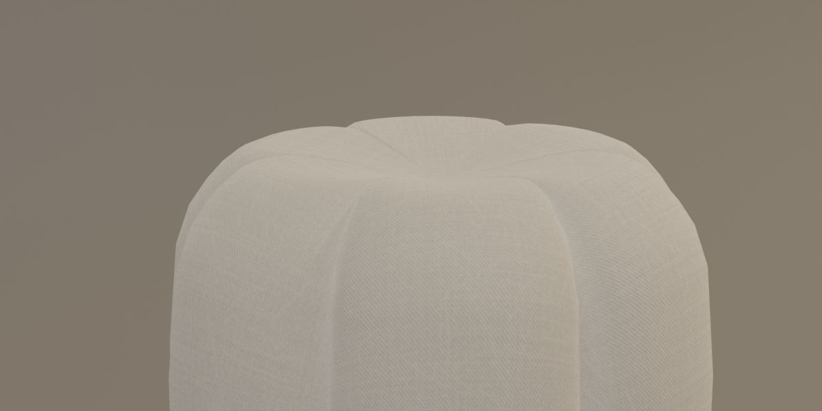 Pouf 3D 3D model_7