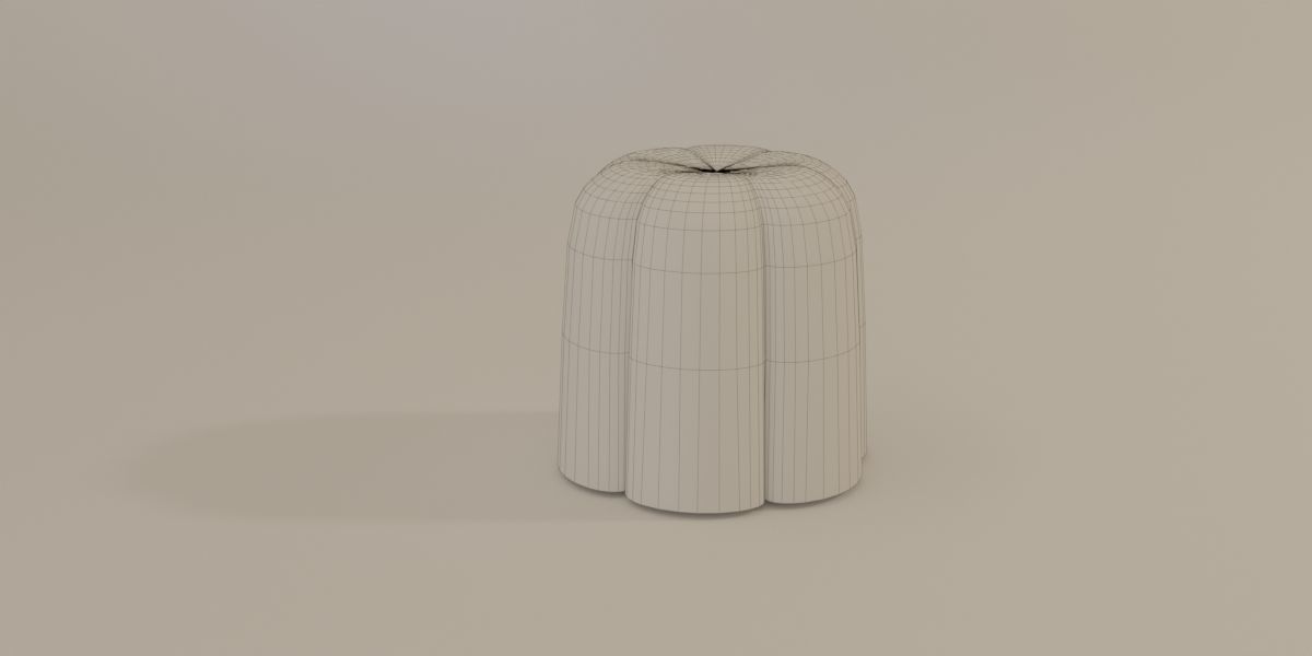 Pouf 3D 3D model_14