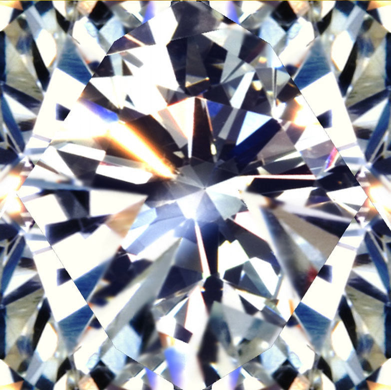 3 Row Princess Eternity Band - 3D print model 3D print model_7