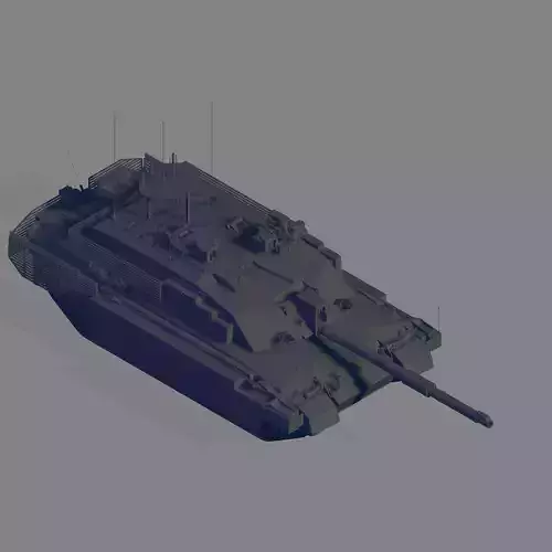 Challanger 2 TES 3D model