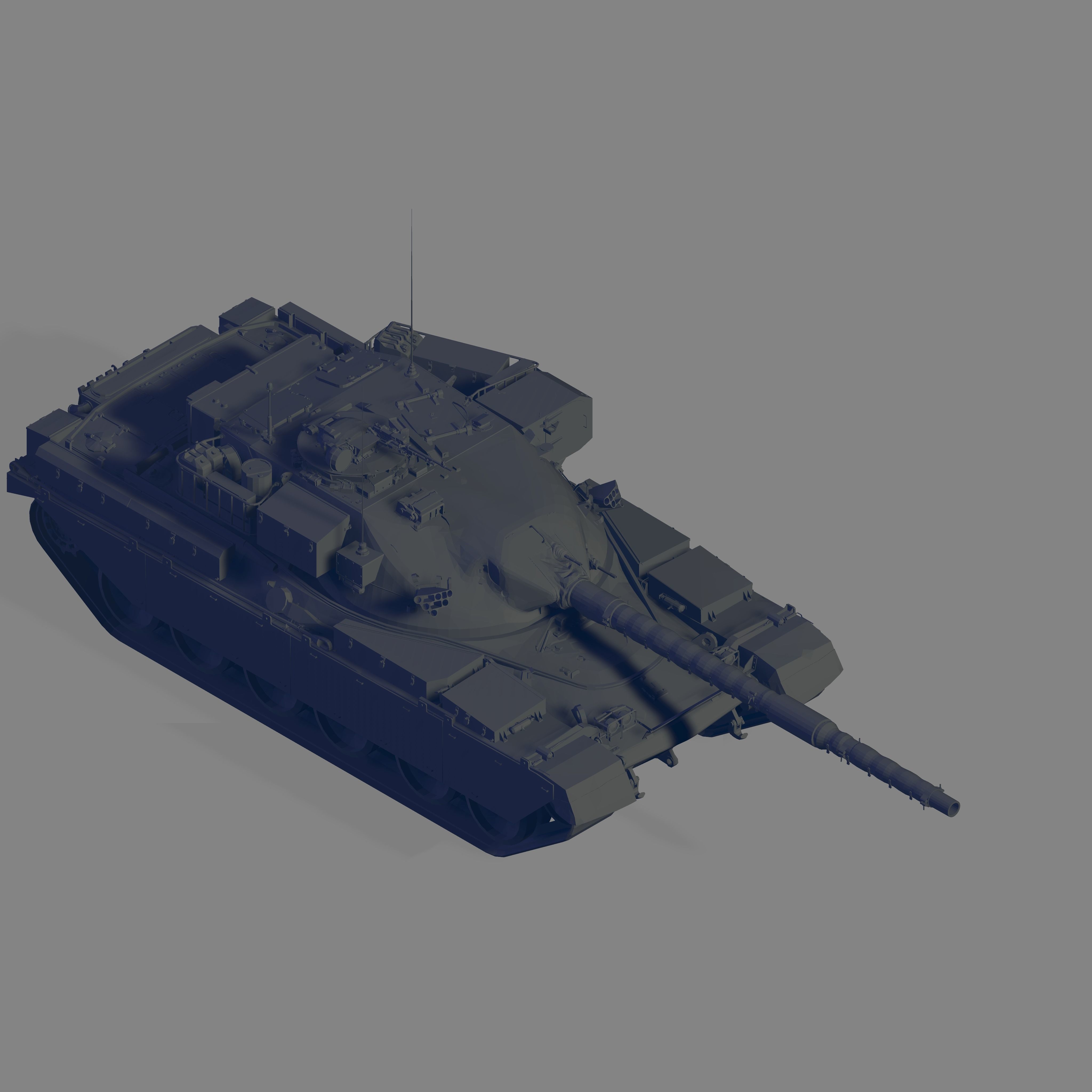 Chieftain Mk 5 3D model | CGTrader