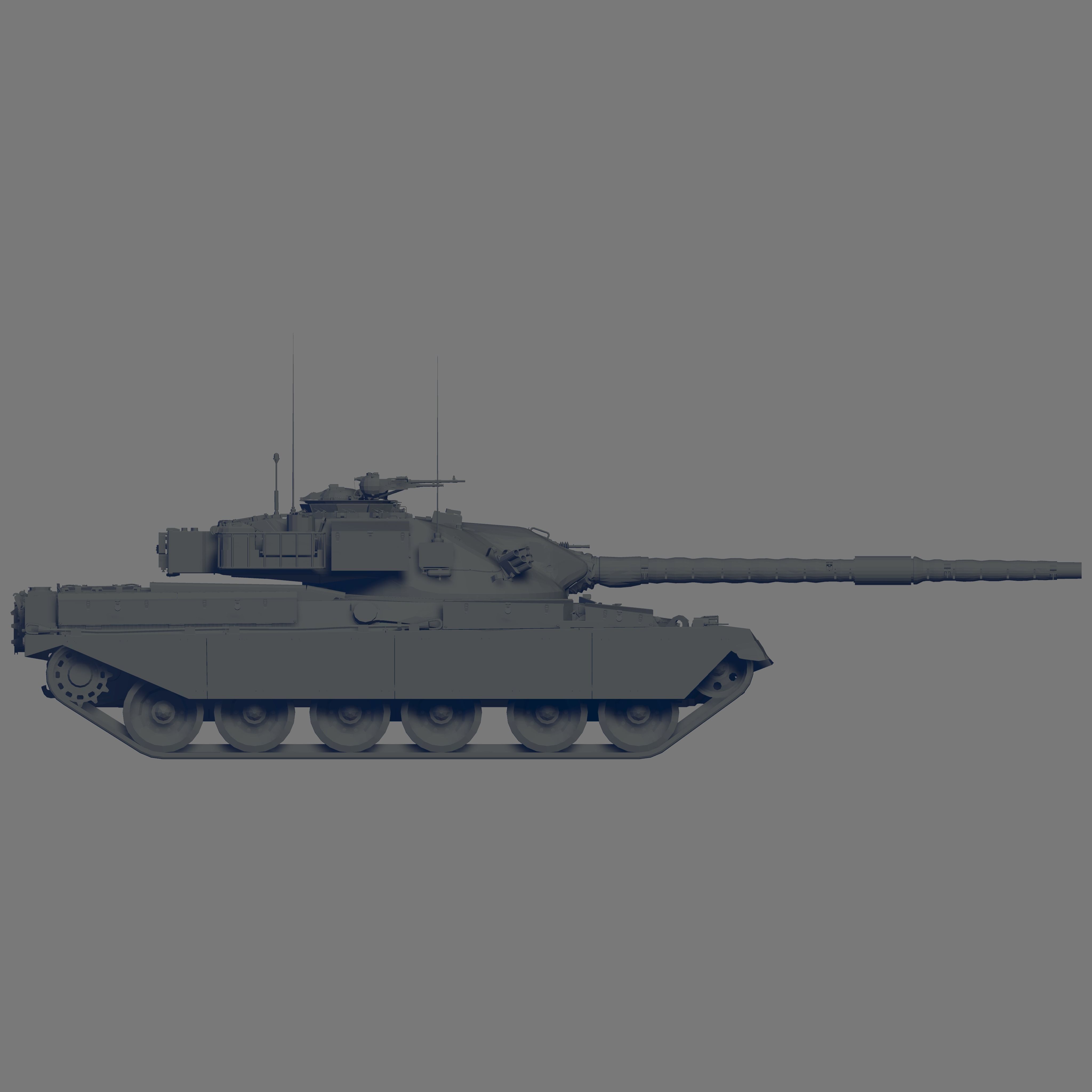 Chieftain Mk 5 3D model | CGTrader