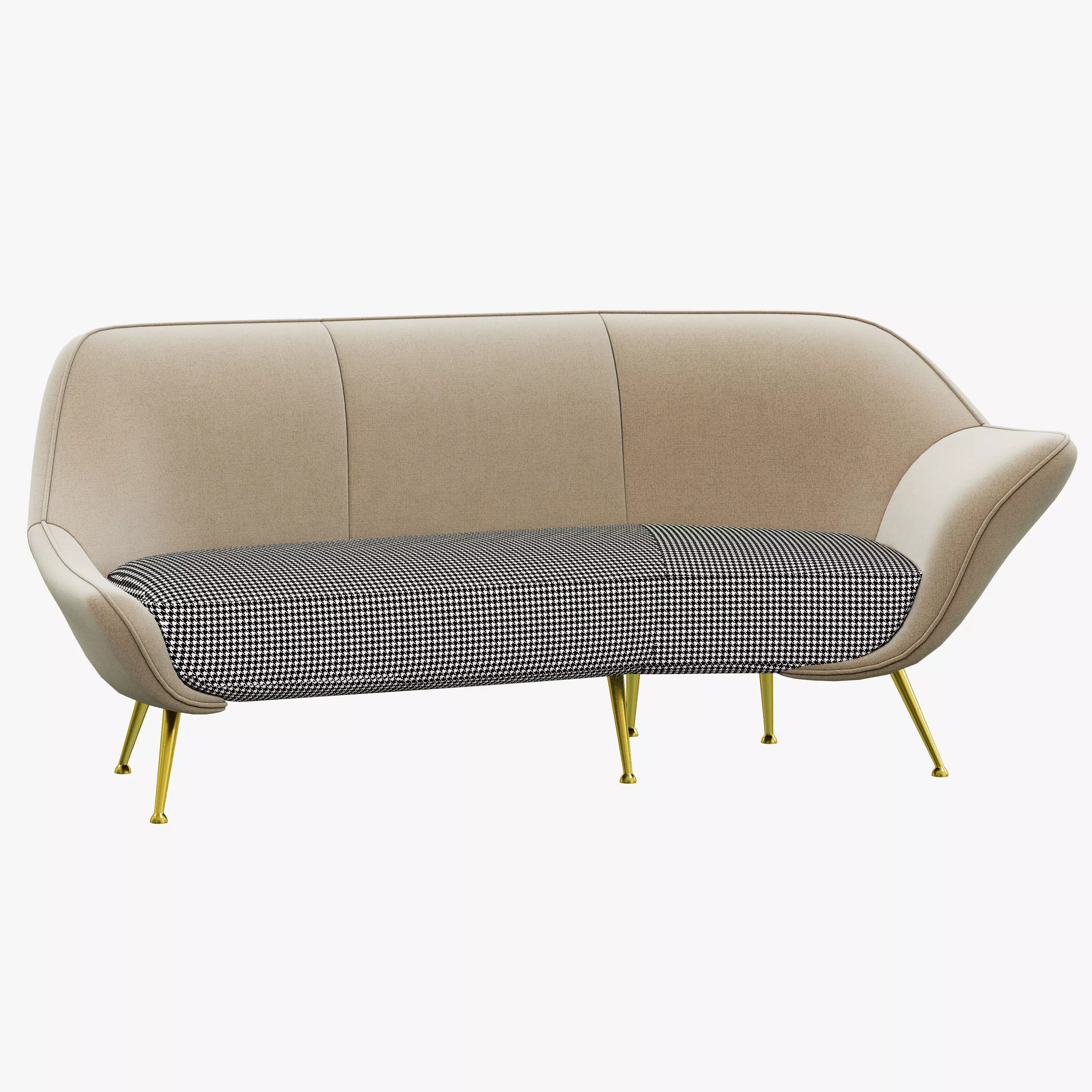 Baxter Mio Sofa 3D model_0