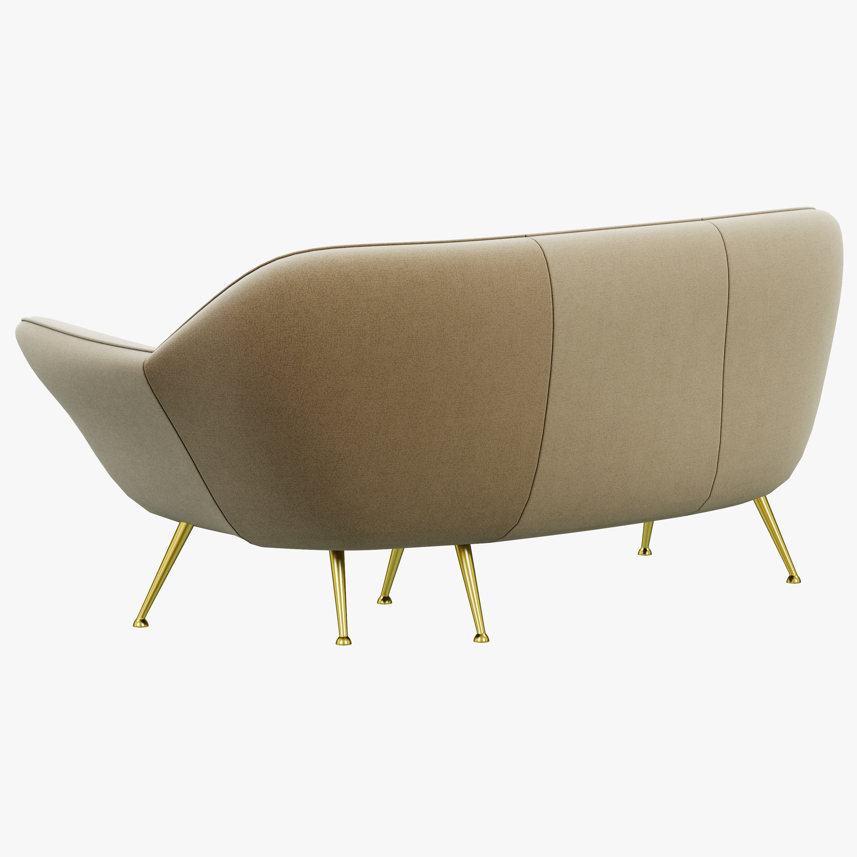 Baxter Mio Sofa 3D model_1