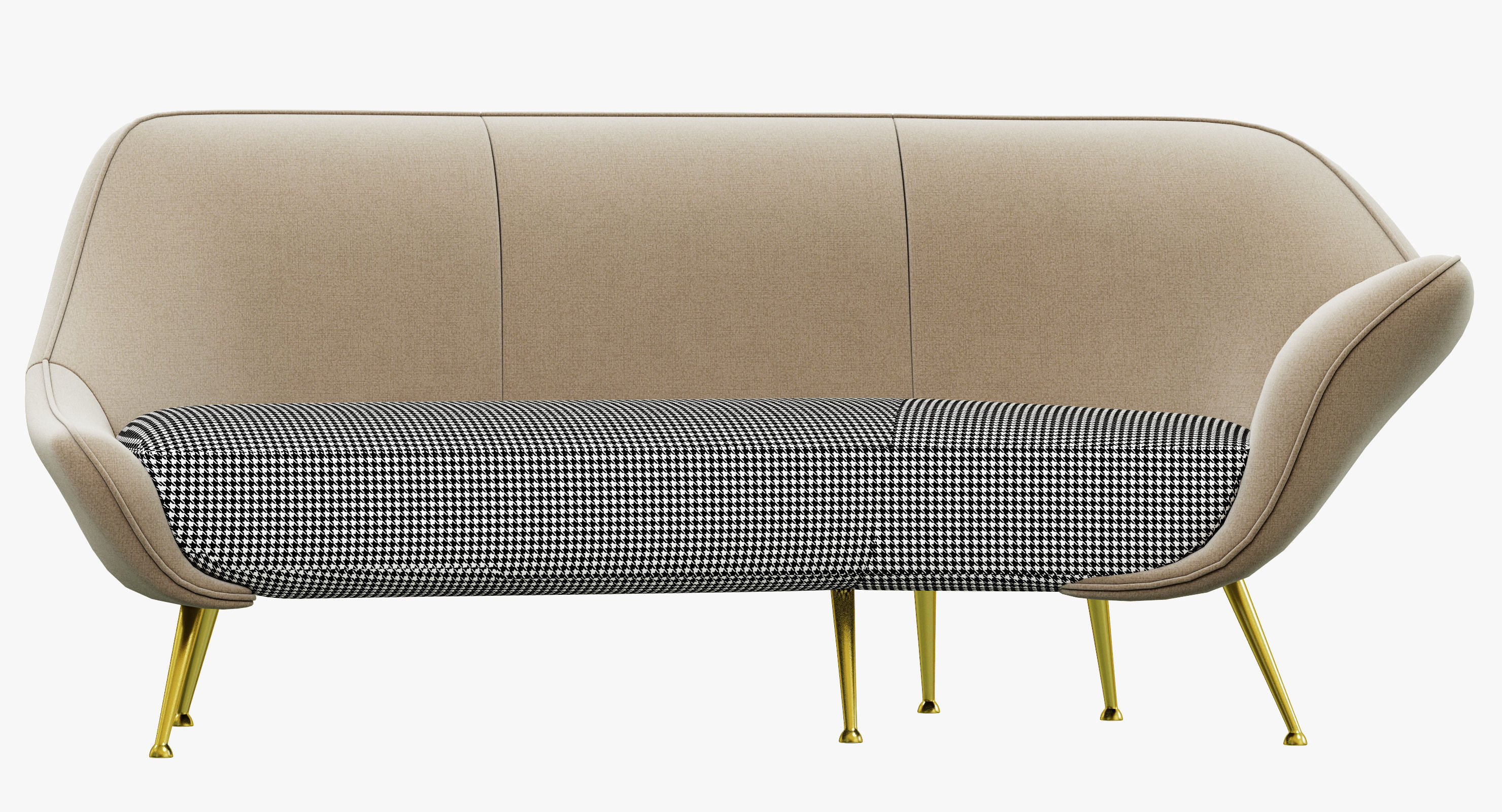 Baxter Mio Sofa 3D model_4