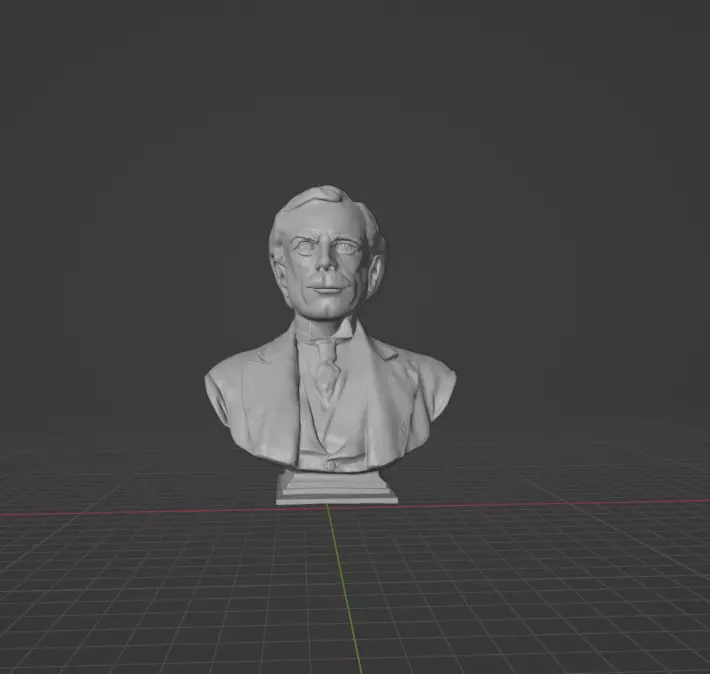 David Lloyd George 3D print model_0