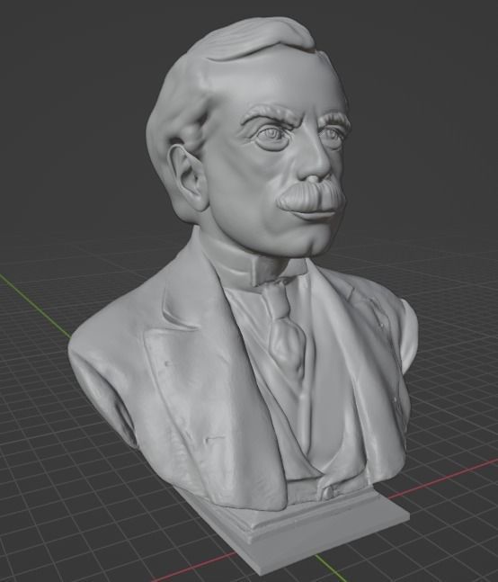 David Lloyd George 3D print model_15