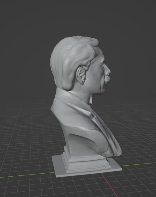 David Lloyd George 3D print model_17