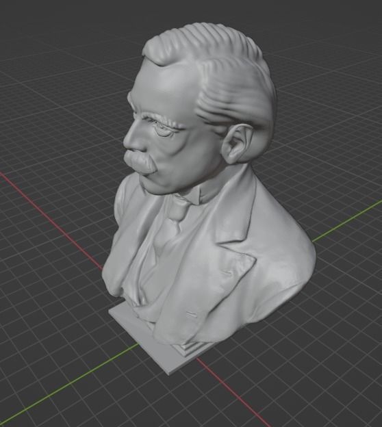 David Lloyd George 3D print model_2