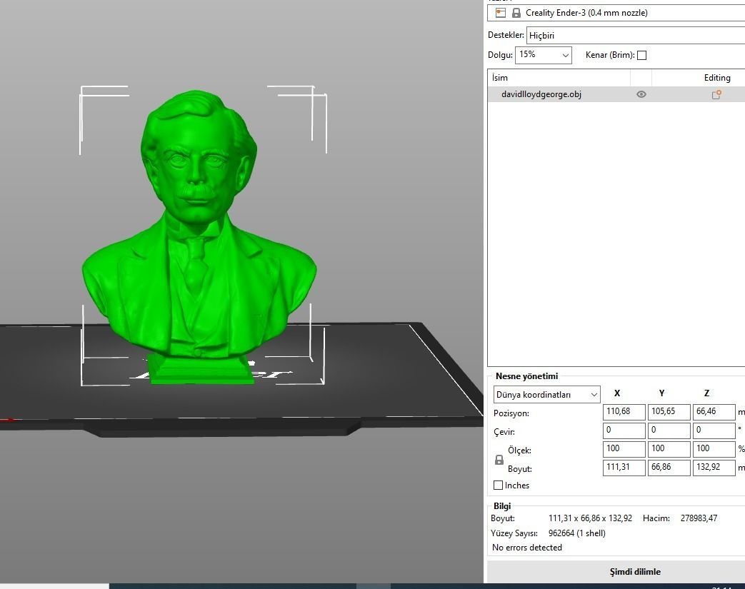 David Lloyd George 3D print model_13