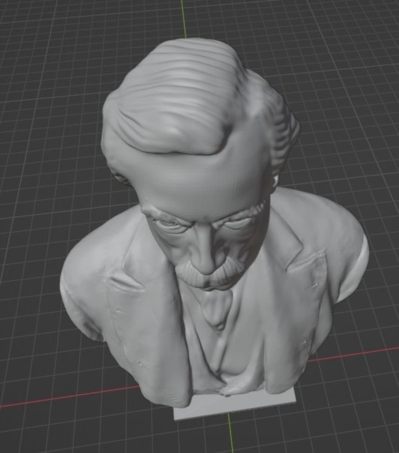 David Lloyd George 3D print model_3