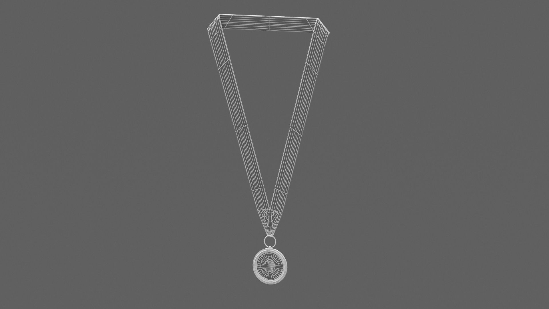 silver Medal 2nd Place 3D model_6