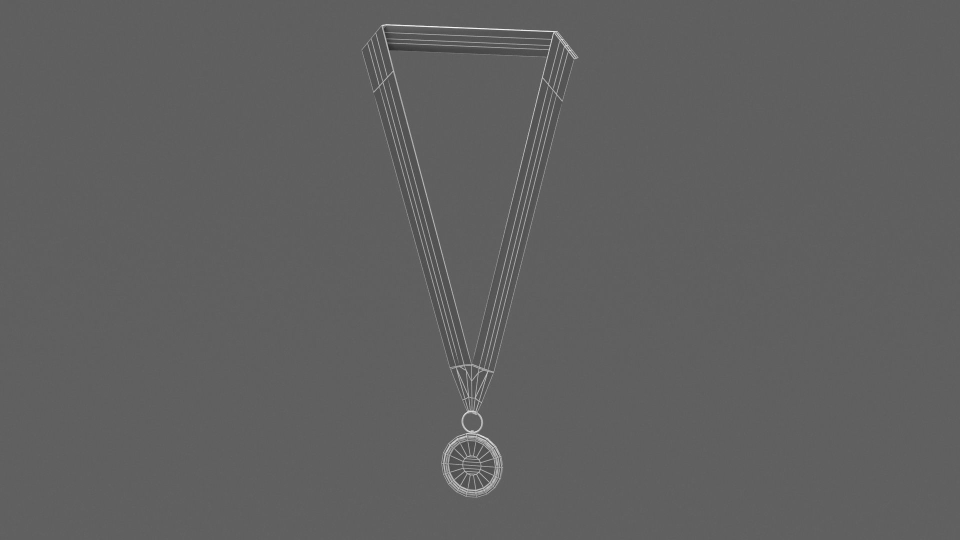 silver Medal 2nd Place 3D model_5