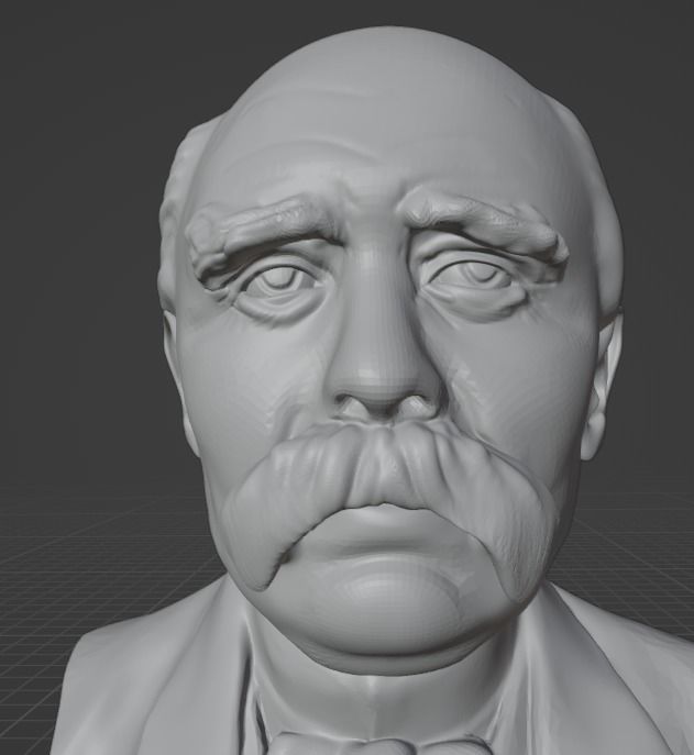 Georges Clemenceau 3D print model_6