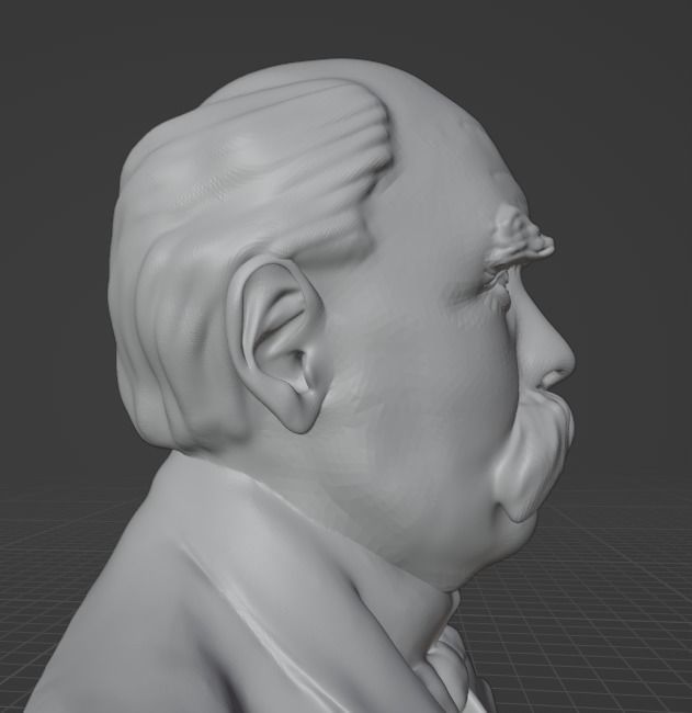 Georges Clemenceau 3D print model_5