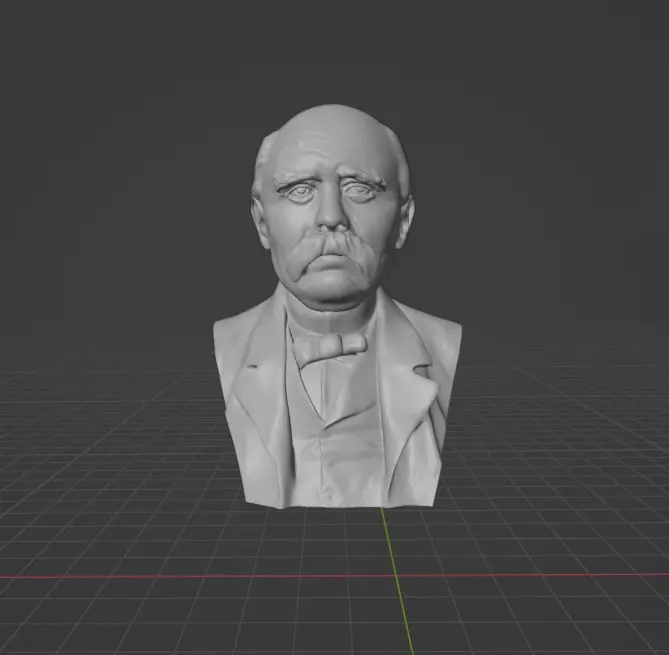 Georges Clemenceau 3D print model_0