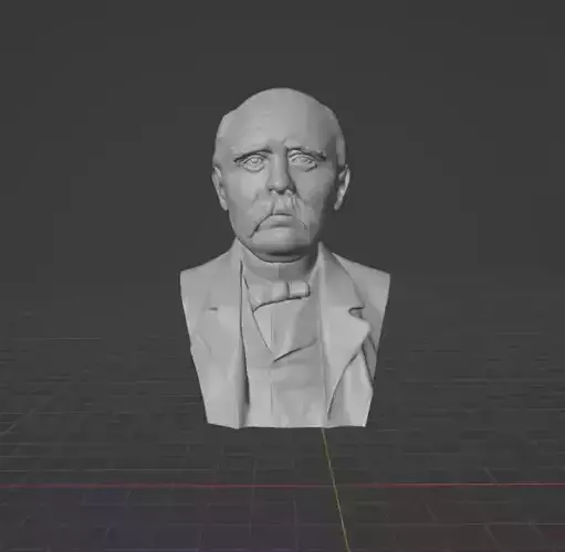 Georges Clemenceau 3D print model