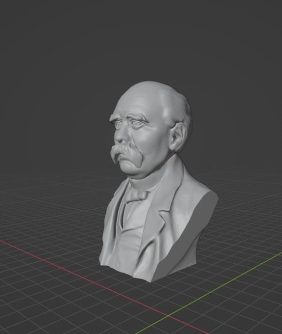 Georges Clemenceau 3D print model_7