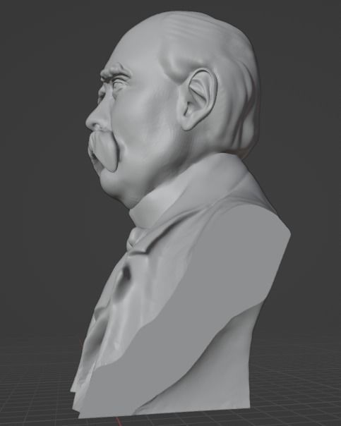 Georges Clemenceau 3D print model_13
