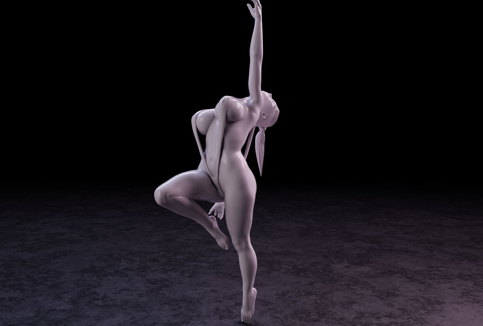 Sexy girl 140 3D print model_10