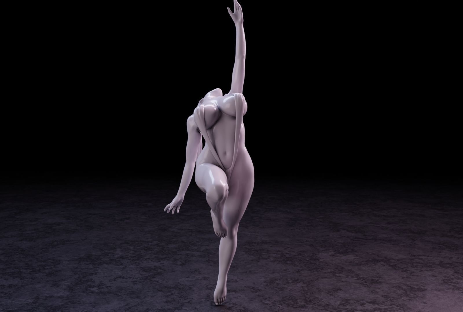 Sexy girl 140 3D print model_5