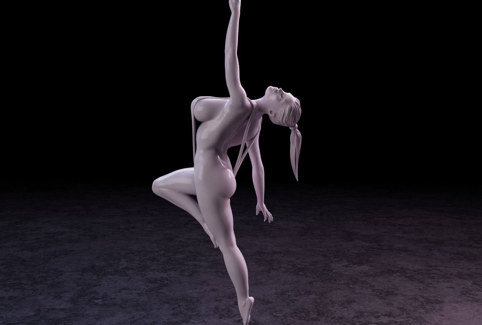 Sexy girl 140 3D print model_16