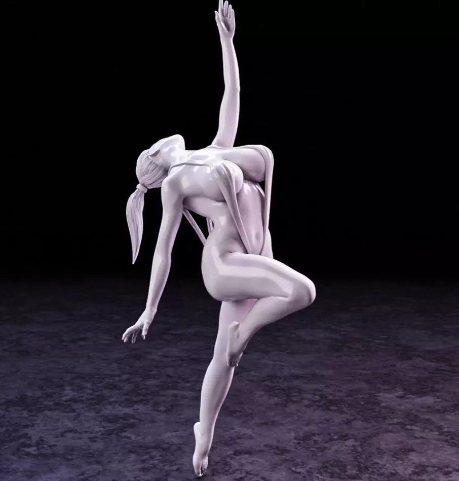 Sexy girl 140 3D print model_0