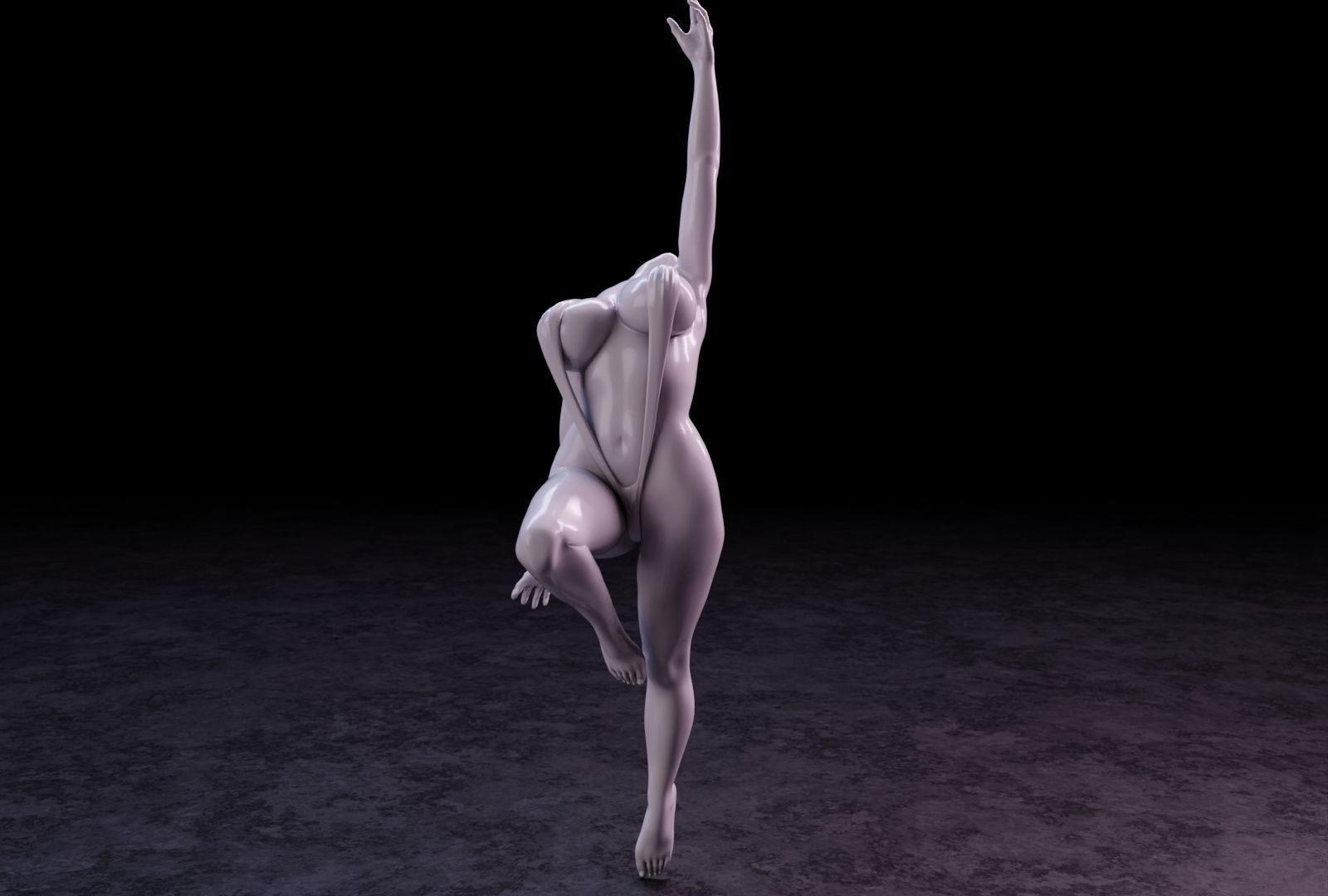 Sexy girl 140 3D print model_7